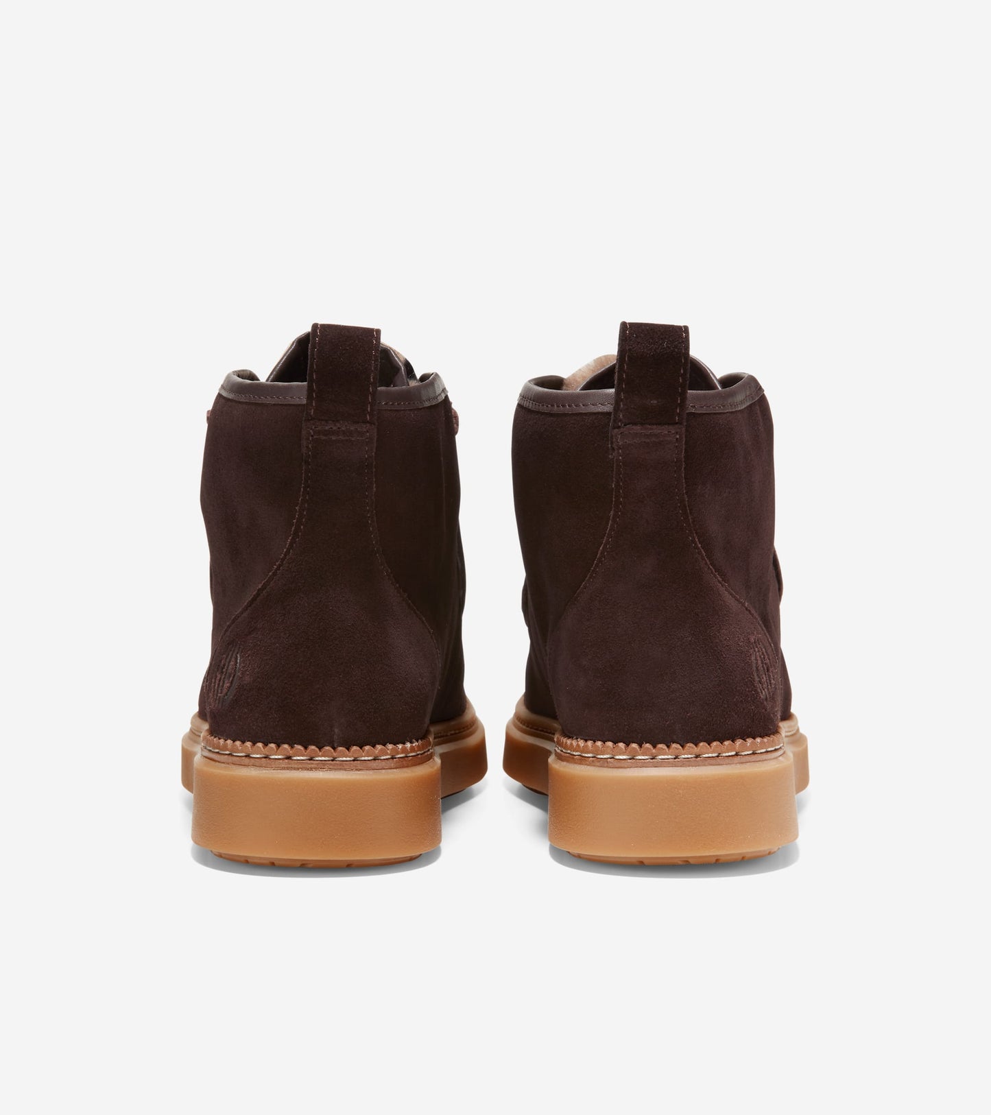 W26326:CH DARK CHOCOLATE WP SUEDE/ BROWN PLAID FUR/CH DARK CHOCOLATE&IVORY LACES/MEDIUM GUM OS