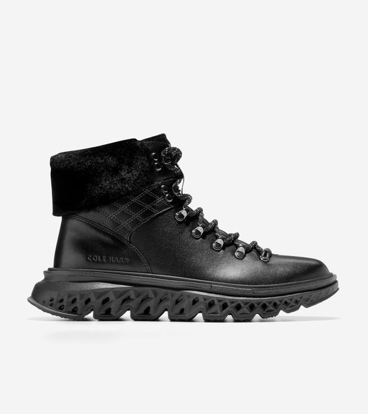 W28155:BLACK LEATHER/BLACK WP