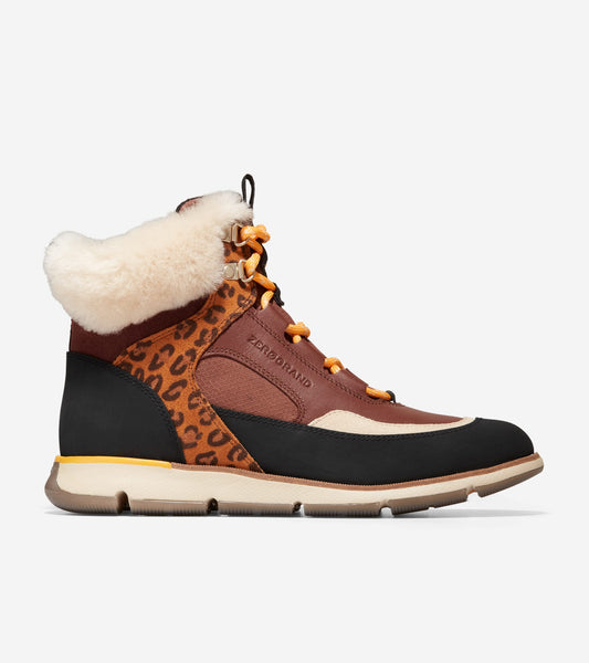W22528:WP BLK RND/WDBRY SDE/LEO PRT SDE/CADYLLW LACE/WDBRY MESH/OAT FUR/BLK FB/OAT MS/CHCL OS