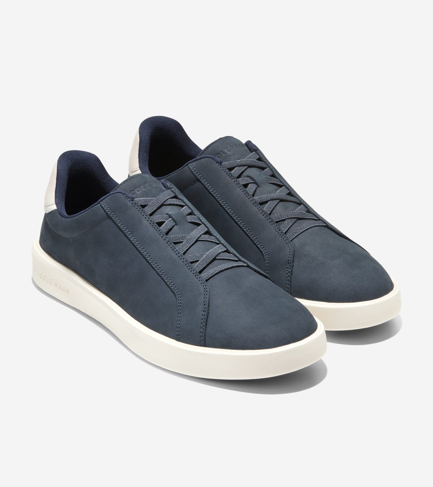 C43715:NAVY BLAZER NUBUCK / IVORY