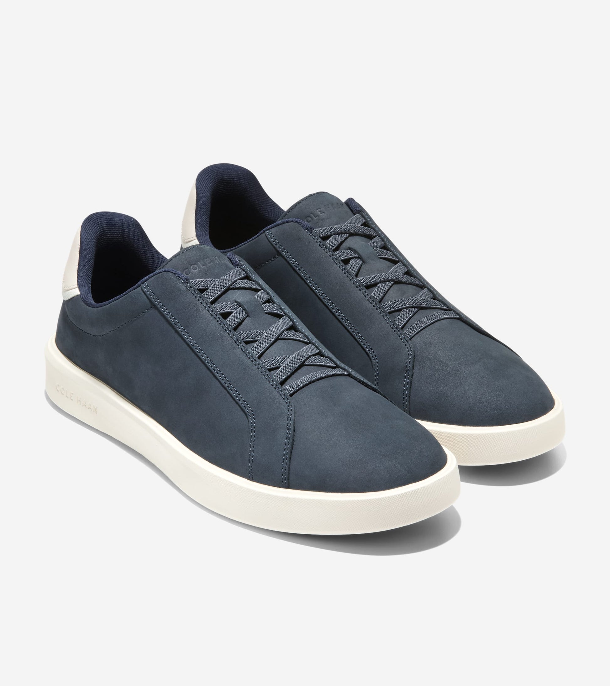 C43715:NAVY BLAZER NUBUCK / IVORY