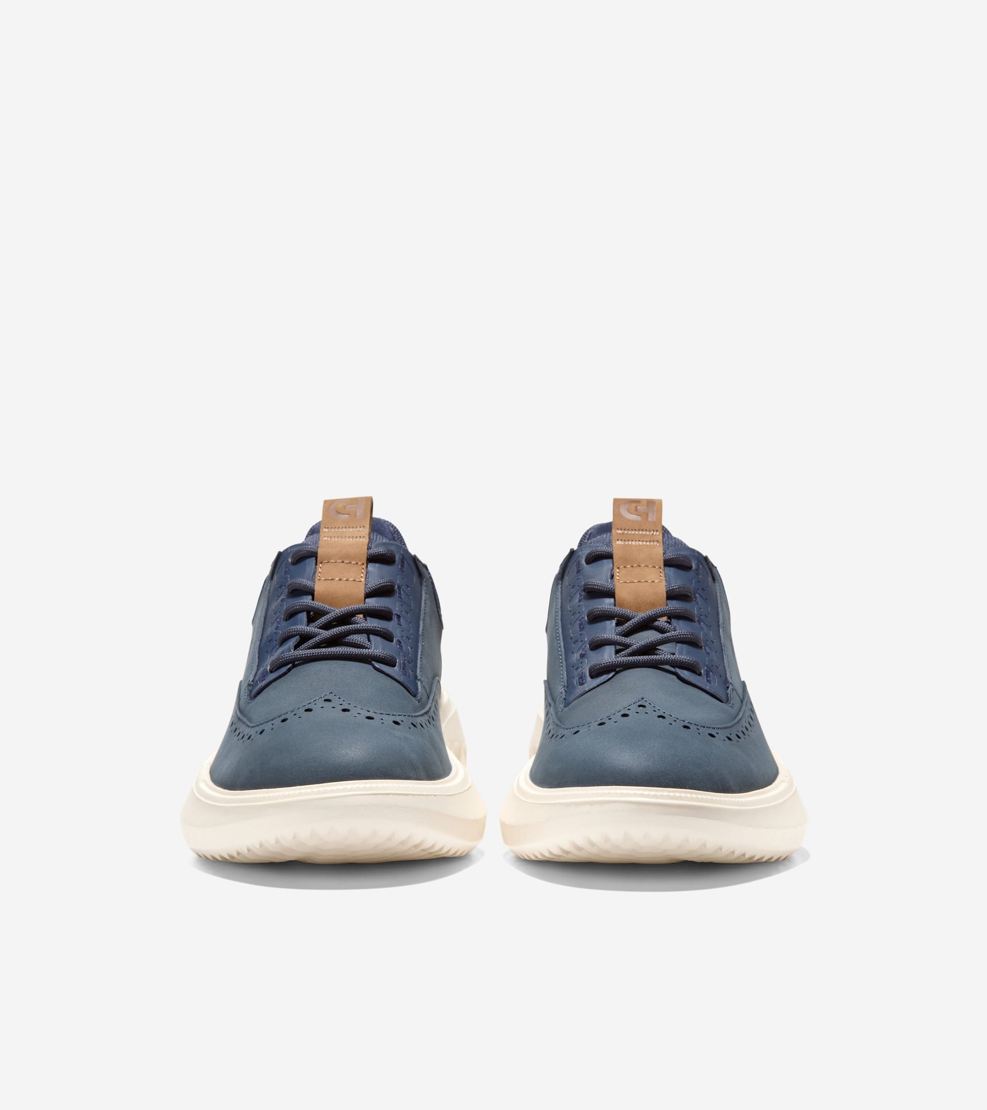 C43871:NAVY BLAZER NUBUCK / CH GOLDEN HONEY / IVORY