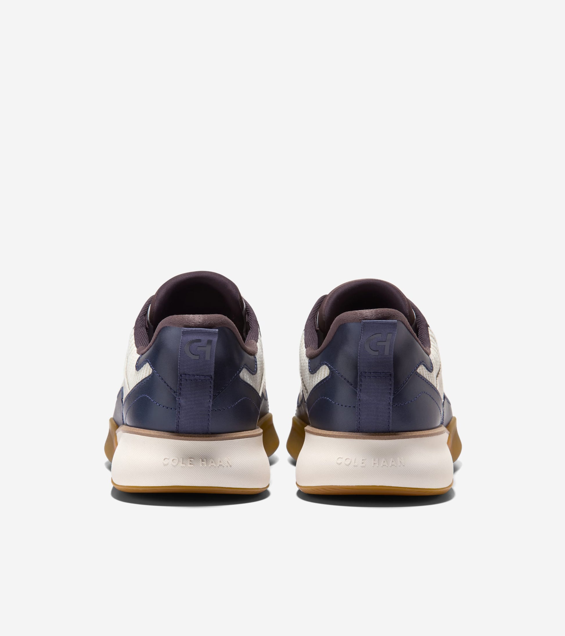C43979:IVORY / NAVY BLAZER / CH DARK CHOCOLATE