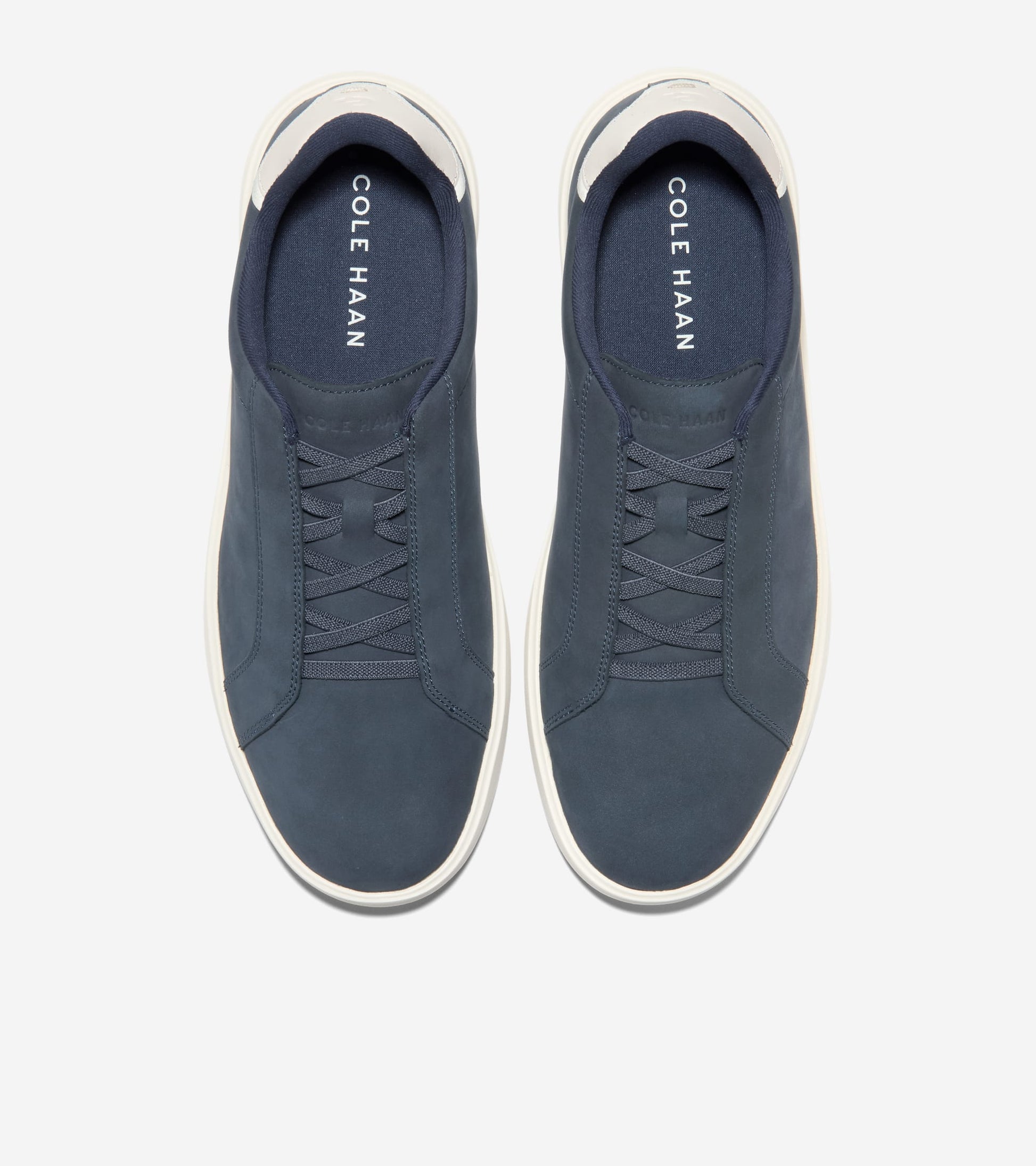 C43715:NAVY BLAZER NUBUCK / IVORY