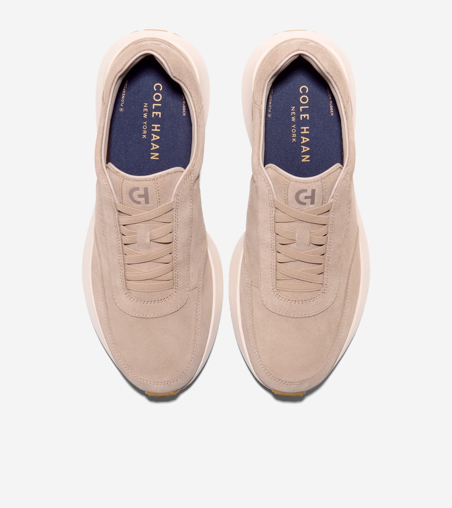 C44790:BIRCH BEIGE SUEDE / IVORY / CH GUM T