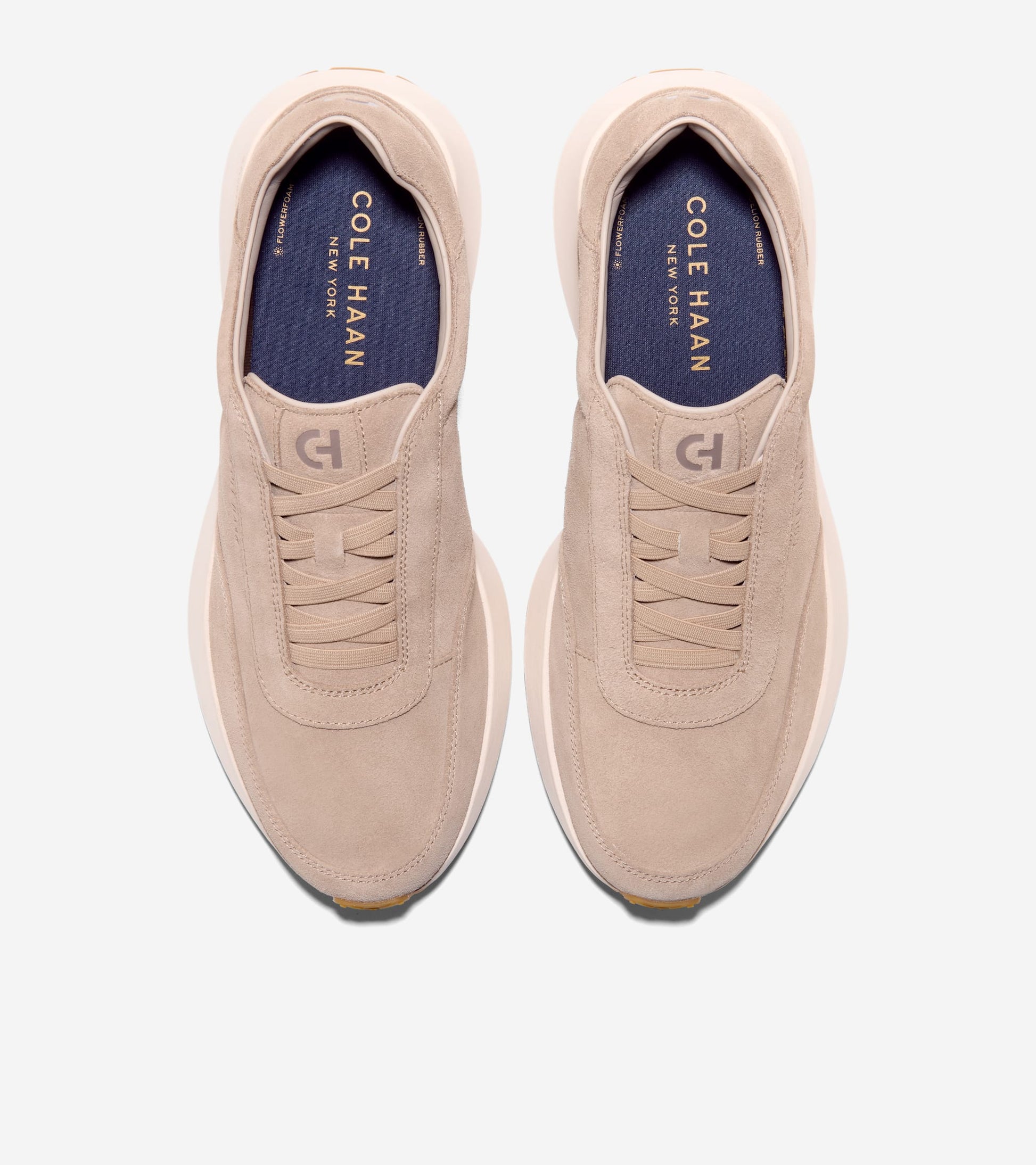 C44790:BIRCH BEIGE SUEDE / IVORY / CH GUM T