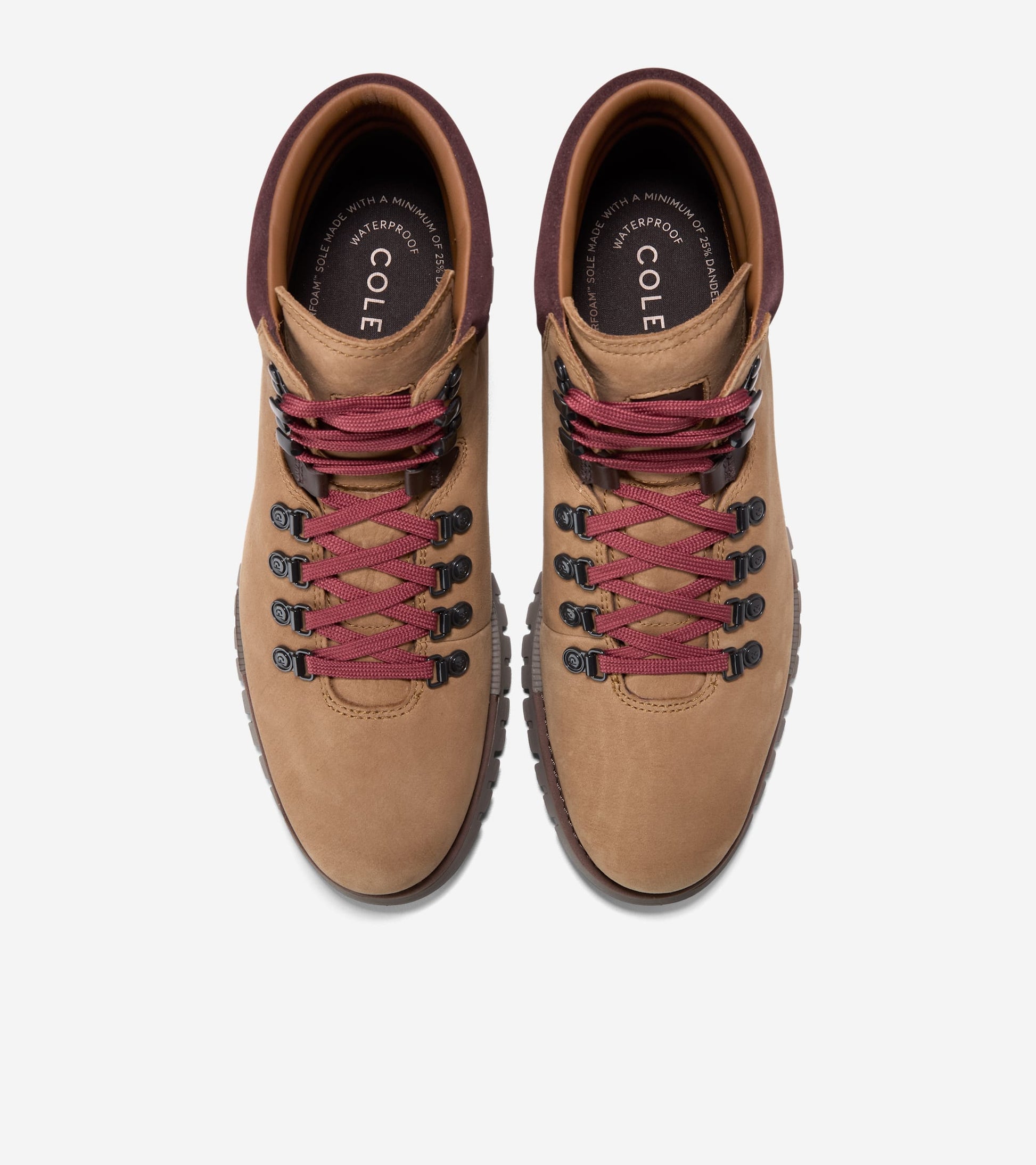 C41371:CH GOLDEN HONEY NUBUCK / CH DARK CHOCOLATE / CH TRUFFLE WP