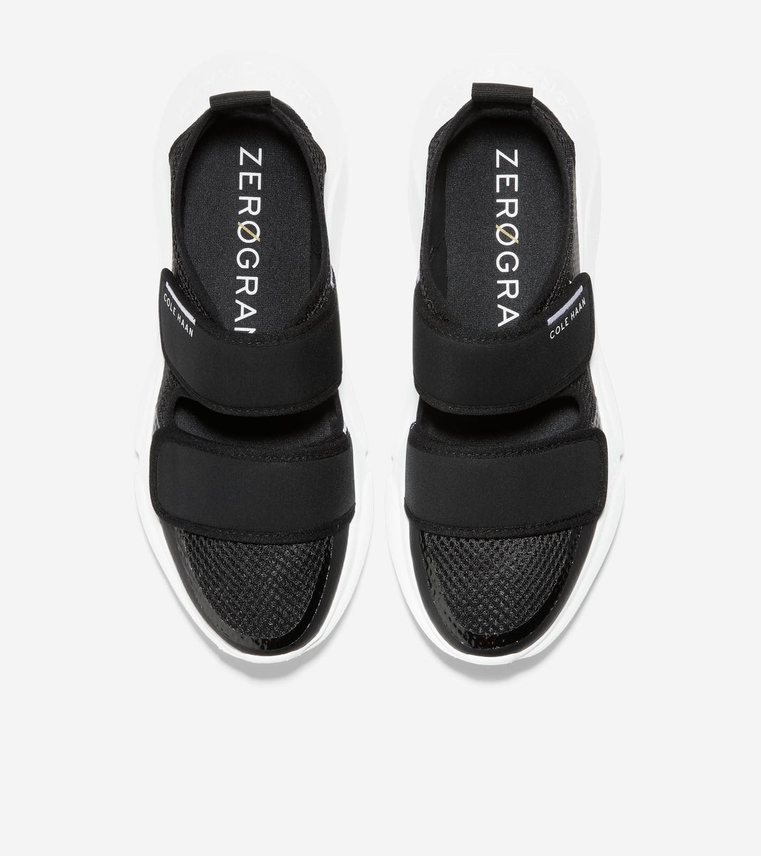 W22765:BLACK MESH / BLACK MESH STRAPS / METALLIC TPU / BRIGHT WHITE MIDSOLE