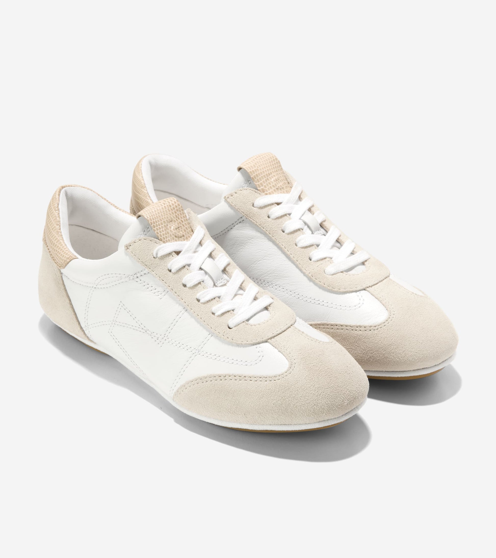 W33754:WHITE LTR/SILVER BIRCH SUEDE
