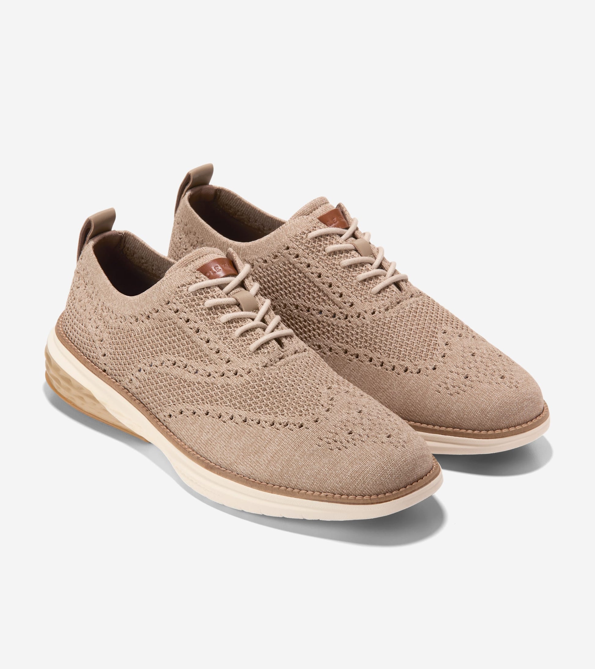 C42652:OXFORD TAN / CH DK LATTE / IVORY