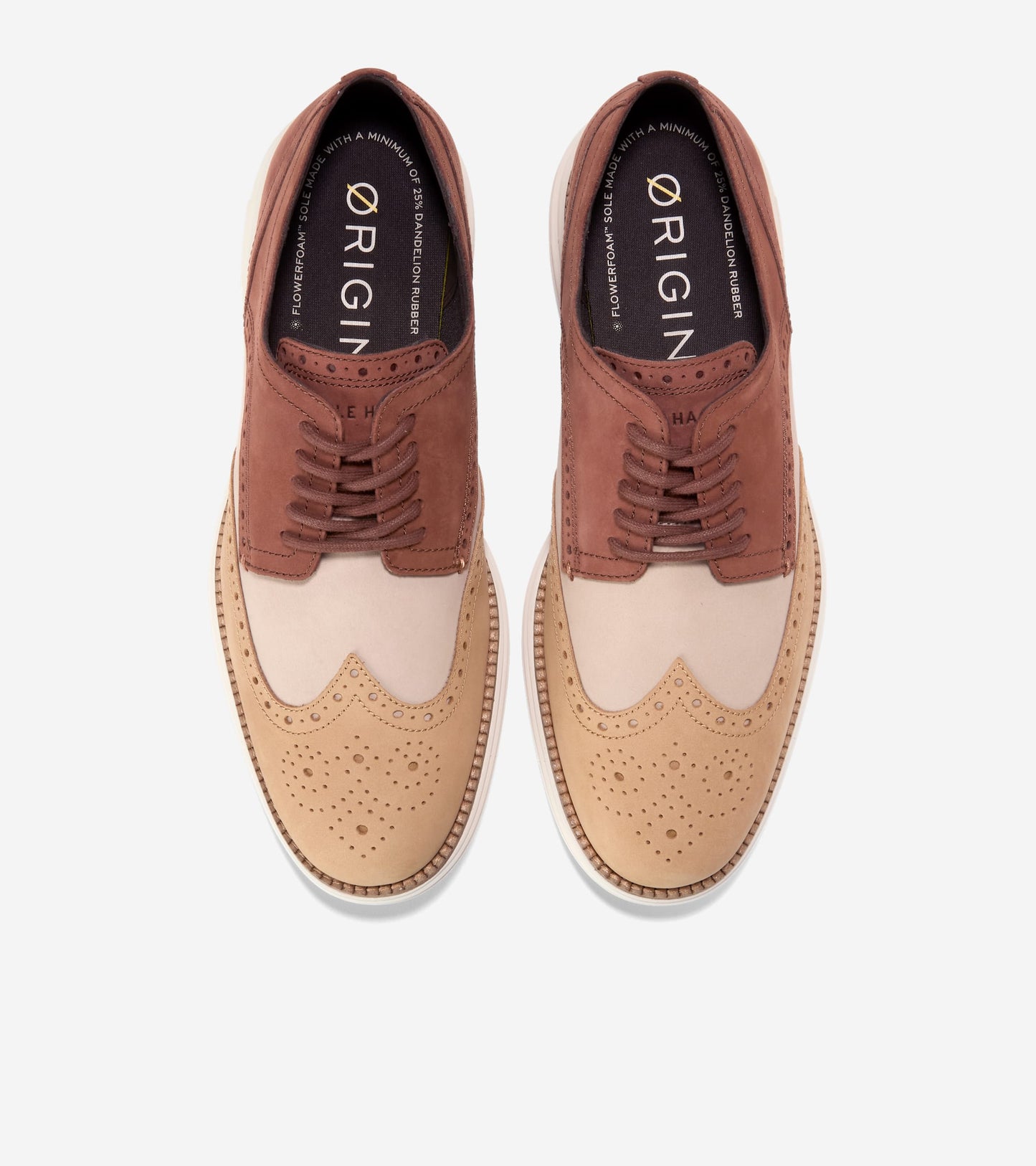 C42271:CH DK CUOIO NUBUCK / CH FARRO / IVORY