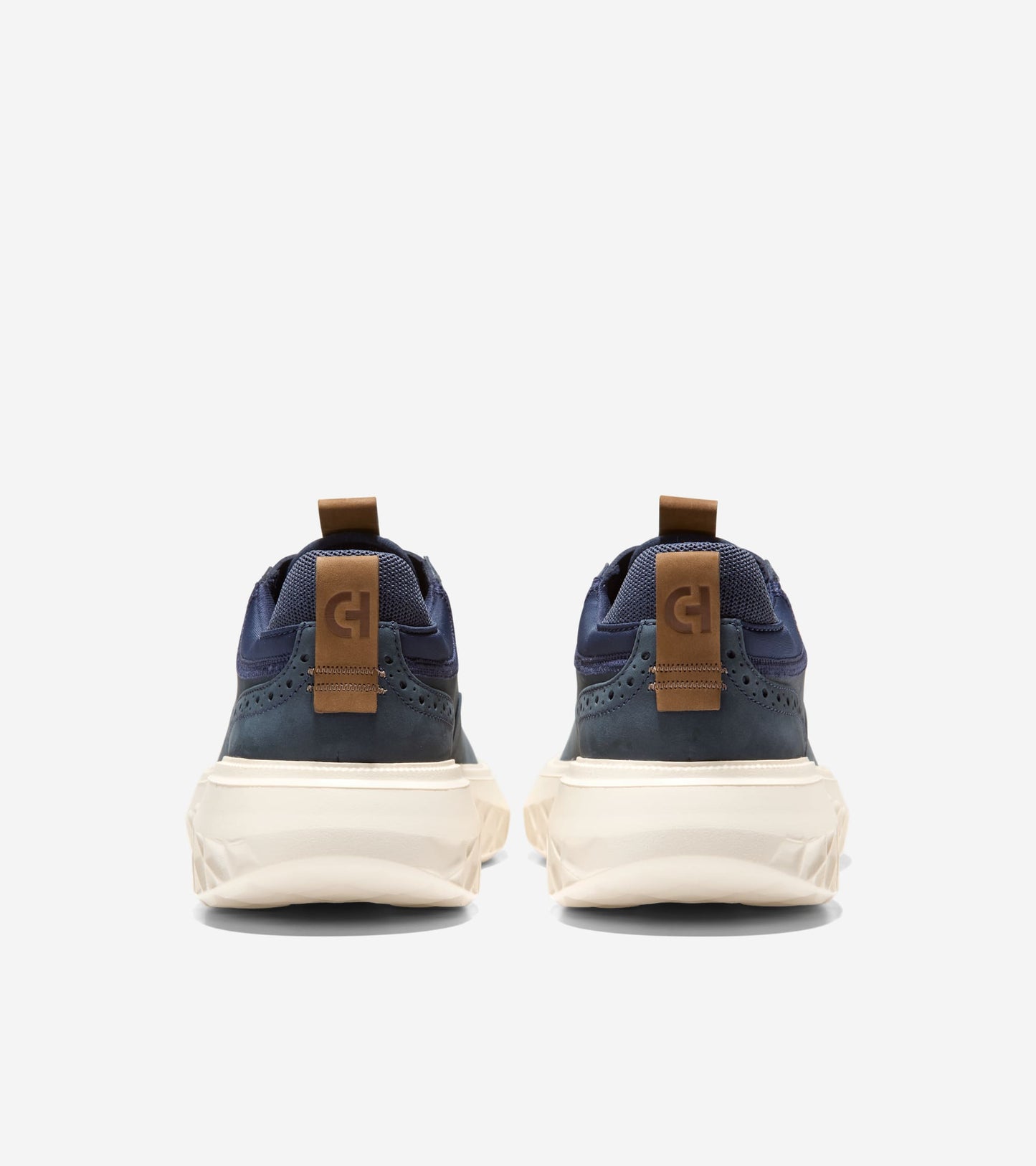 C43871:NAVY BLAZER NUBUCK / CH GOLDEN HONEY / IVORY