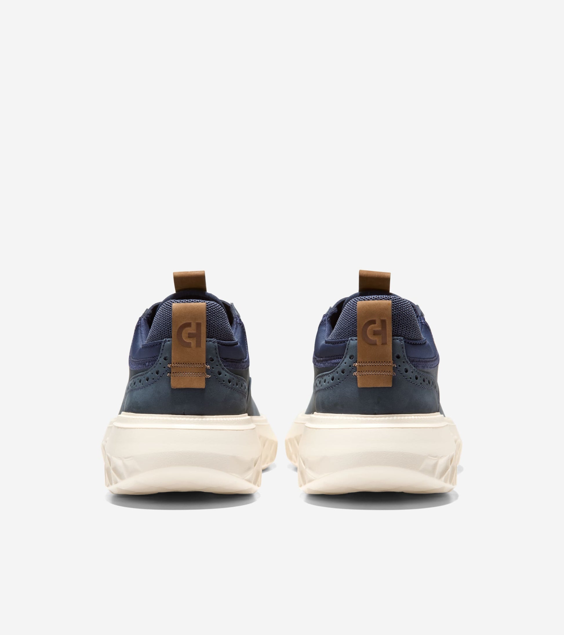 C43871:NAVY BLAZER NUBUCK / CH GOLDEN HONEY / IVORY