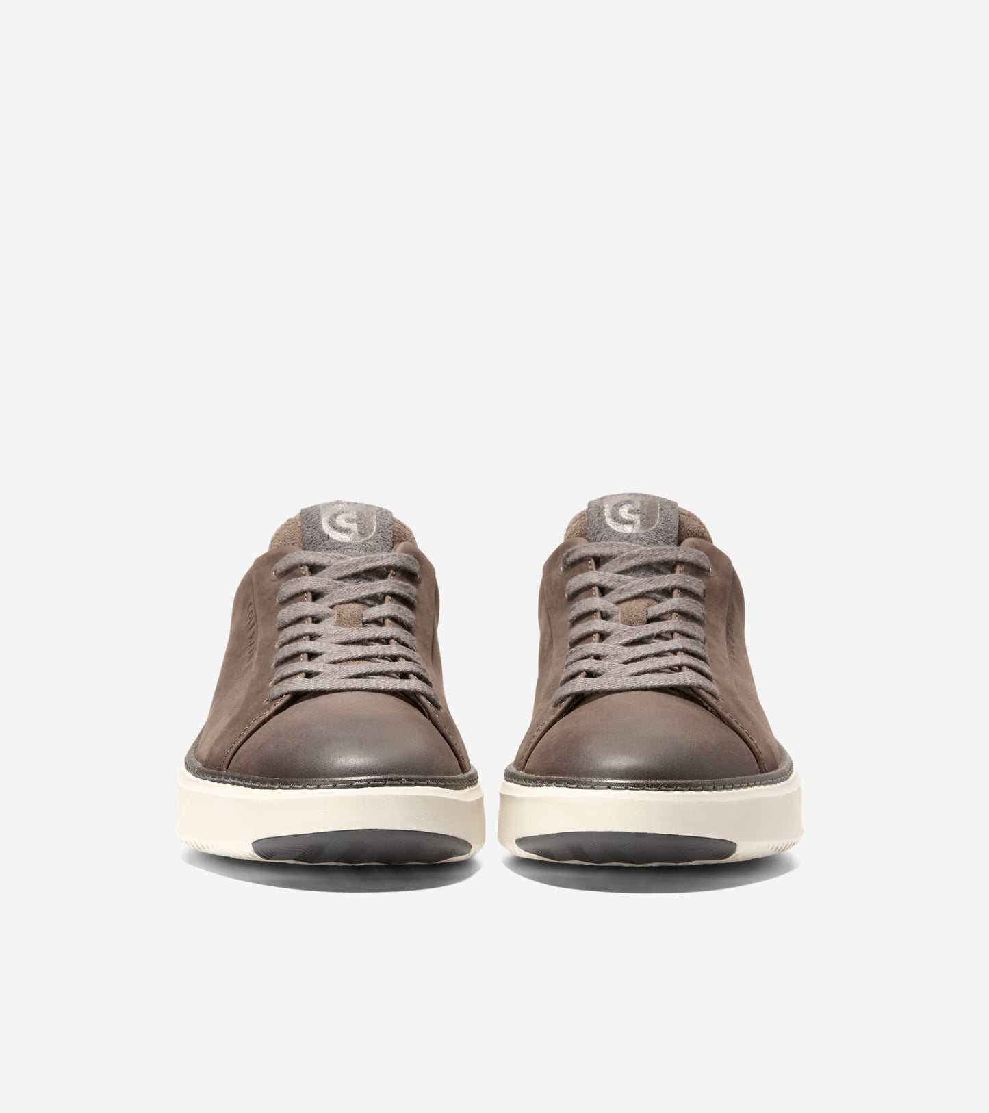 C42222:MOREL NUBUCK / GREY PINSTRIPE / IVORY