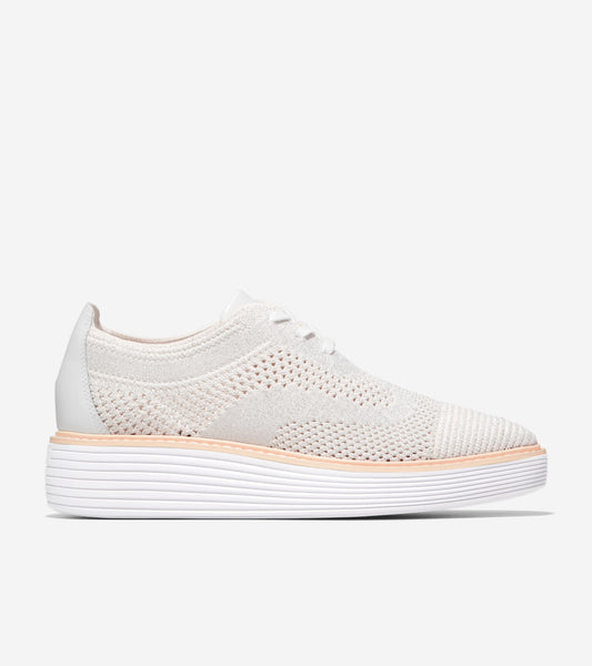 Women's ØriginalGrand Platform Wingtip Oxford